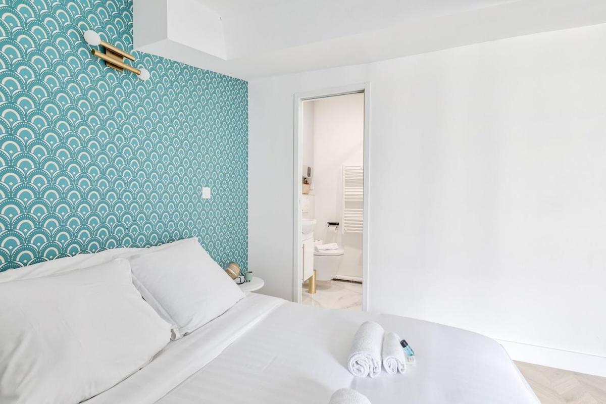 Appartement Renove Proche Arc Triomphe - 2P Paris Exterior foto